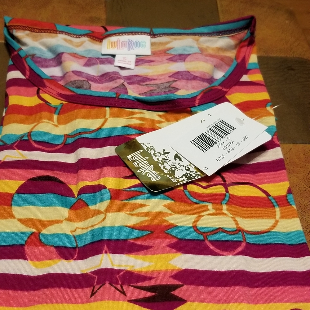 LulaRoe Julia Dress Mickey Mouse